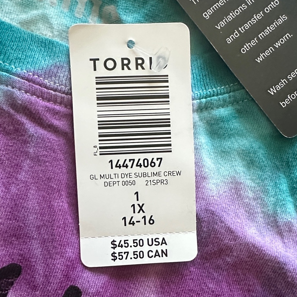 Tie-Dye Band Tee SUBLIME - Picture 2 of 2